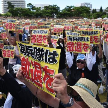 Japan Protests Against Sexual Assaults by U.S. Service members in Okinawa