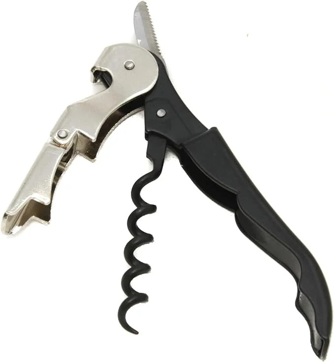 Corkscrew with Foil Cutter and Bottle Opener