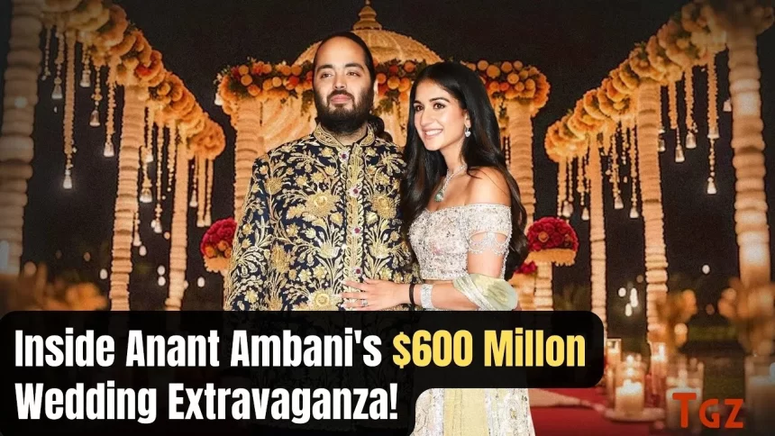 Inside the Lavish Wedding of Anant Ambani A $600 Million Extravaganza