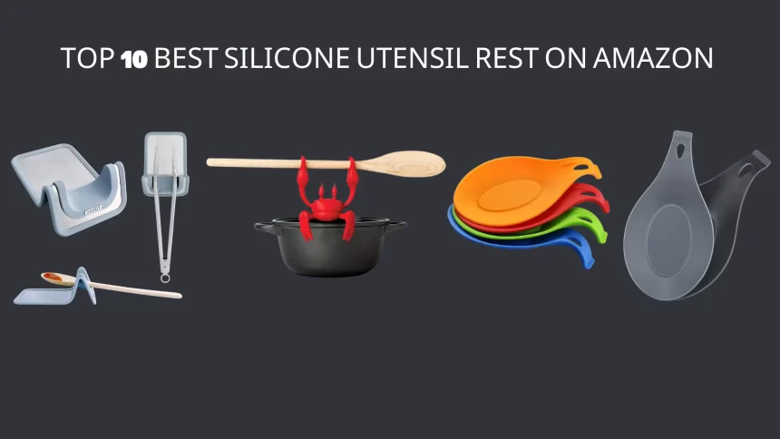 silicone utensil rest