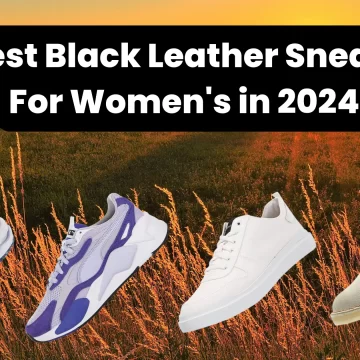 best black leather sneakers for women