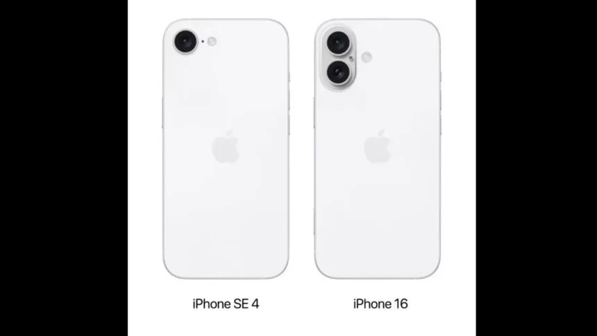 iPhone SE 4 vs iphone 16