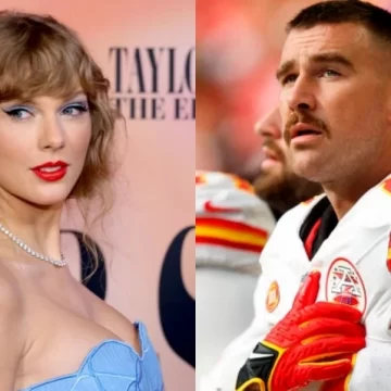 Taylor Swift and Travis Kelce